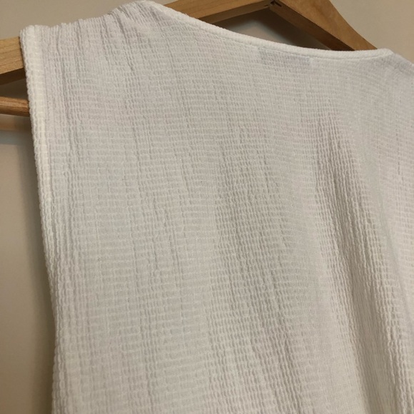 Zara White Tie Top S - Picture 6 of 6